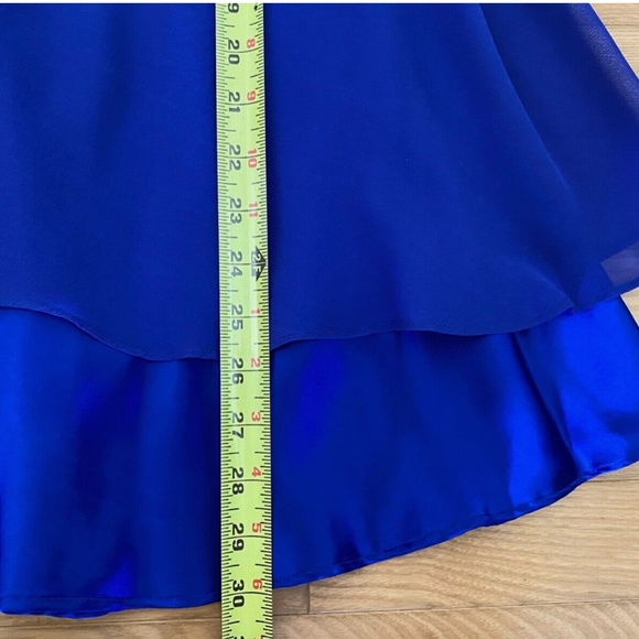 NWT Donna Ricco *Spectacular* Silk Cocktail Prom Party Halter Dress - Picture 9 of 10